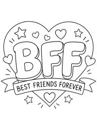 BFF szív