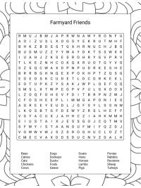 Haszonállatos szókereső