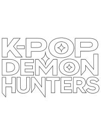 K-pop démonvadászok logó