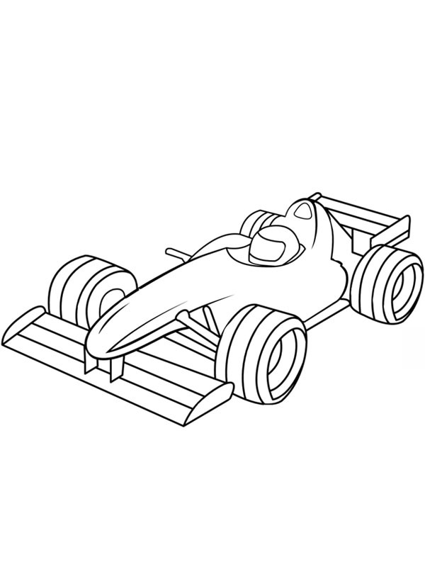 Forma-1-es autó Kifestő