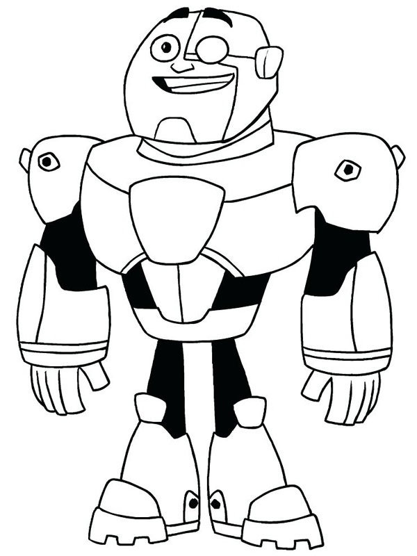 Cyborg (Teen Titans Go!) Kifestő