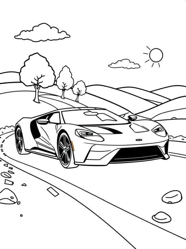 Ford GT Kifestő