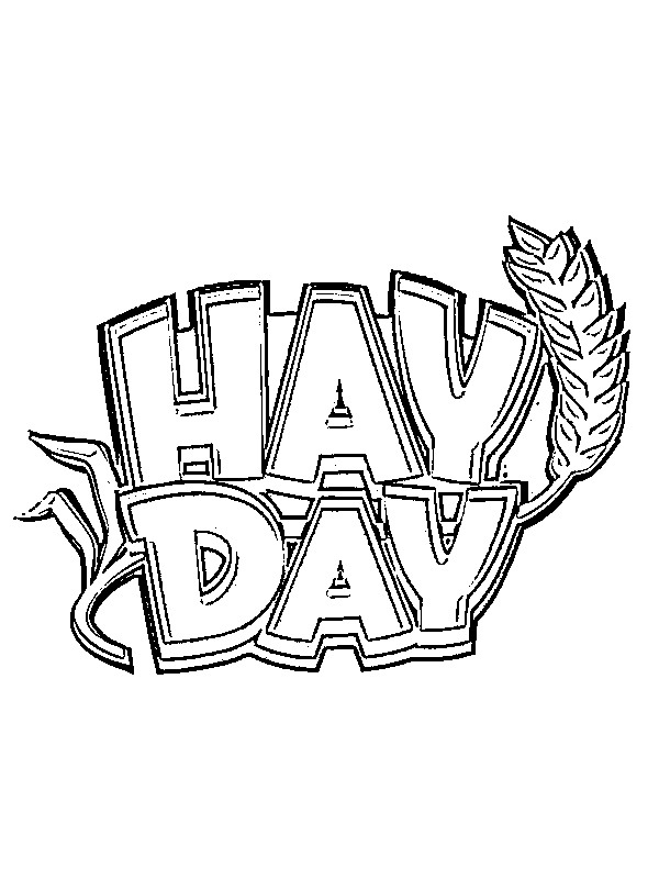Hay Day logó Kifestő