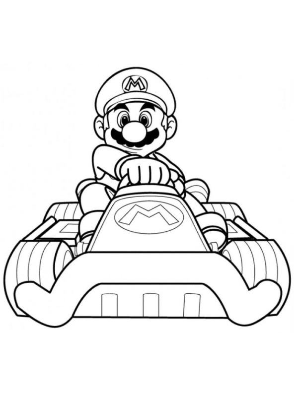 Mario Kart Kifestő