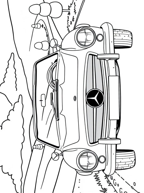 Mercedes-Benz 190 SL Kifestő