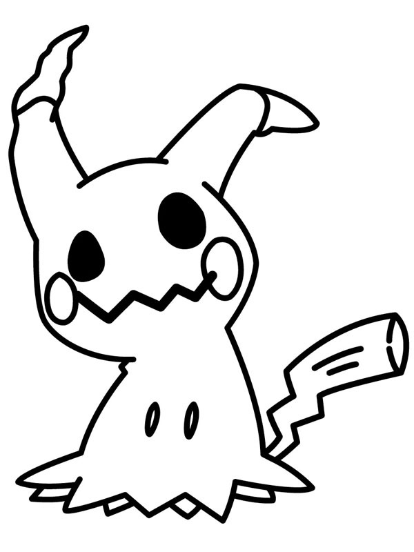 Mimikyu (Pokémon) Kifestő