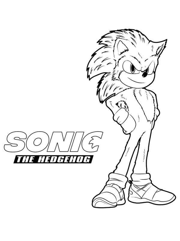 Sonic, a sündisznó Kifestő